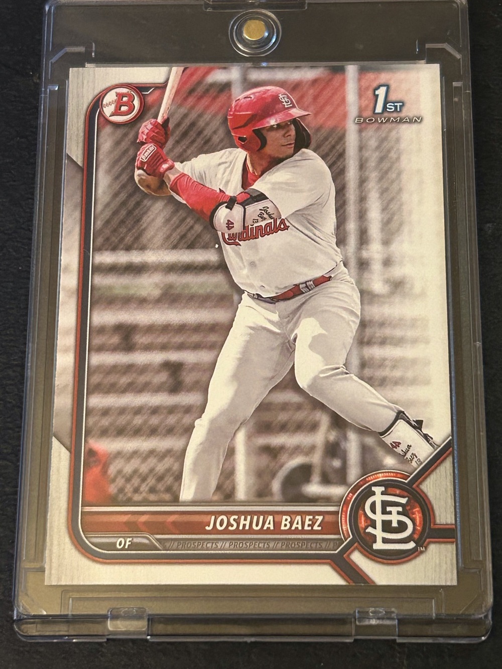 Joshua Baez 2022 Bowman Baseball 1st Prospect Rookie Card-St. Louis Cardinals